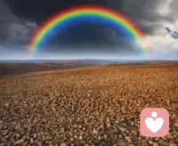 人生就像一场旅行，有时候你会遇到风雨，但总会有彩虹出现。不要放弃，继续前行，你会收获更多的美好。配图