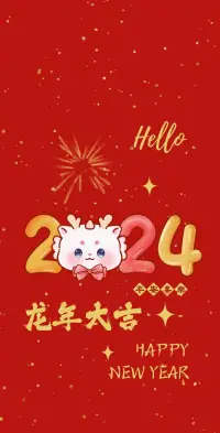 新年，新的開(kāi)始。讓我們一起擁抱未來(lái)，勇敢追夢(mèng)。愿您的2024年充滿陽(yáng)光、幸運(yùn)和成功，快樂(lè)無(wú)邊！配圖
