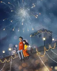 淺淺時光，幾許溫暖。擁一份恬靜安然，守住一顆寧靜的心，不染悲傷。淡淡的甜蜜，瞬間彌漫心間，浸入心底。晚安！配圖