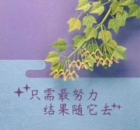生活， 一半是回憶， 一半是繼續。 把所有的不快給昨天， 把所有的希望給明天， 把所有的努力給今天。配圖