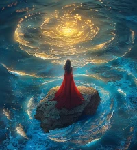 當我們有一些不好的感受
其實它仍舊是
宇宙愛的能量
這種愛的能量頭腦沒法體會
但頭腦必須要一個答案
那么它就會
為這股愛的能量起各種名字
比如是一種焦慮   恐懼等

當小我為這股愛的能量
起一個名字
并絞盡腦汁的去編織故事時
就把這股愛的能量截留了
妄造出人間悲悲合合的無數故事配圖
