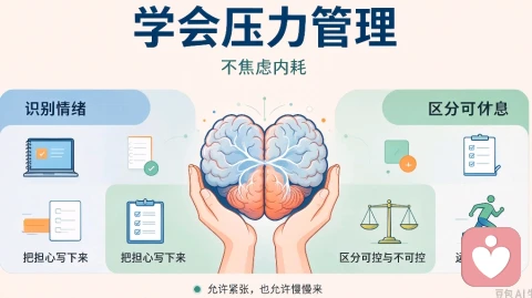 学会压力管理，不焦虑内耗