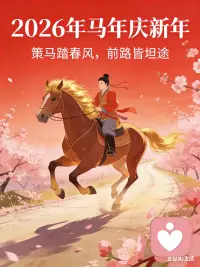 开年红!8个赤马年爆旺心法,命超好才能刷到!

我真心认为自己是旺福之人。每到新年，我会在笔记本写上8个小祝福，每月1号念一遍。

1. 祝福自己有空间：远离毫无营养的人，停止纷扰，拒绝消耗。天地之大不是为盛放拥挤，我之高只承载温暖与纯良。

2. 祝福自己有时间：永远有充足时间悦己。

3. 祝福自己有慧根：生命给予无限财富福气和喜悦，厚德方能承载，成为能承载的容器。

4. 祝福自己有慧眼：看懂一切发生皆有利于我，看穿表象迷雾，明了际遇深意。

5. 祝福自己有心量：接纳事与愿违，允许错误发生，允许情绪流淌。

6. 祝福自己有分寸：对世界热情但不灼人，善良有边界，真心有门槛。

7. 祝福自己有幽默：调侃生活困难，笑对自卑不足，且停且忘且随风。

8. 祝福自己有定力：财富爱我但不成为奴隶，如行山野，低头看路抬头敬天。

最后：留在人间，因为一切都很美，我们值得世间一切美好。