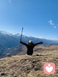 照亮自己前行的每一束光都是自己給的 
PS：2023.12.11四姑娘山登頂大峰記錄配圖