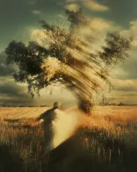 現(xiàn)實(shí)比真實(shí)模糊
真實(shí)比虛假更真切
我們?cè)S諾支配下一刻的未來事件
卻忘記這一刻擁有支配權(quán)的你
無權(quán)決定下一刻配圖