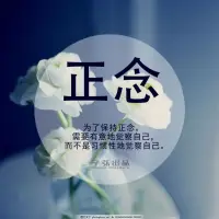 保持正念是現代忙碌的都市人的壓力解藥

正念的9種態度：


1、初心，就是不知道的心。過往的認知，會塑造一個習慣的模式，所以當我們覺察一個對象的時候，最好帶著“不知道”的初心。比如面對自己的孩子，我們就是常常立足于固有的認知，戴著有色眼鏡看他，造成許多誤解。不妨嘗試像個外星人來到地球，第一次和這個孩子相見，完全不了解對方，那每天都會在孩子身上新發現一些事情；


2、非評判。不論覺察到怎樣的當下，都不對這份覺察有所評判；

3、耐心。就像馬甲線不是一天練出來的，練習需要投以耐心；

4、信任。相信你自己有這個能力；

5、非用力。不為了追求結果達到什么程度而過分用力，就像蝴蝶落在花瓣上，只是輕輕落下，輕輕地保持專注；

6、接納。在這個過程中，不論遇到怎樣的狀態，都予以接納；

7、放下。看到、允許和接納之后，才能做到放下；

8、慷慨。愿意與他人分享快樂，將快樂和喜悅帶給他人；

9、感恩。帶著愛與慈悲，感恩那些微不足道的東西，培養善意……

所以，正念不僅改變我們與事物的關系，更重要的，是在生活中培養一份愛意。對于正念而言，愛意和覺知，就像小鳥的兩個翅膀！配圖
