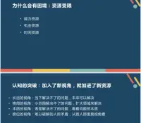 职场困境突破需要有认知上的突破！配图