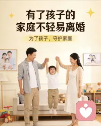 有了孩子的家庭，不轻易离婚

婚姻再难、矛盾再多，也别轻易走到分开那一步。父母一旦分开，受伤害最深的永远是孩子。他们会变得敏感、自卑、缺乏安全感，性格、情绪、人际交往都会受到长期影响，成长路上也容易出现心理问题。

家是孩子最坚实的依靠，完整的家庭，才能给孩子稳稳的爱与底气。

很多矛盾并非无解，只要愿意沟通、愿意修复，就有办法克服。

为了孩子健康长大，再难也请多坚持、多珍惜。配图