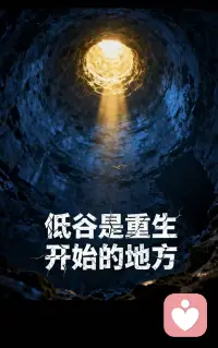 人生最深的黑暗
往往孕育着最亮的光
当你触底时
唯一的出路就是向上

「低谷是重生开始的地方」－肖萧配图