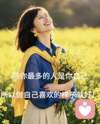 人生下半场，一定要重养自己一次。

人到了四十岁，慢慢就会发现，这个世界上什么都是假的，但自己却对许多假的东西认真了半辈子。

​世界上其实只有你自己一个人，你在，世界就在，你不在，世界就消失。

​我们这一生，最重要的，就是好好爱自己，把自己重养一遍。修出平静自洽，修出内外富足，把更多时间用在自己身上，不内耗，不依赖，让自己活得真诚又坦荡。

​允许自己看错人，也允许一切关系的结束，允许自己懦弱愚蠢，也允许自己一天天变老，心态好了，一切就都好了。

​人生如白驹过隙，忽然而已。人生没有最好的年龄，只有最好的心态。我们争不过岁月，也跑不过时间，唯有以自己喜欢的方式，过好每一个日出日落。配图