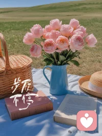 人生像本書

翻開是故事，合上是回憶

誰都不完美，唯有保持好心態

多一些珍惜，少一些抱怨配圖