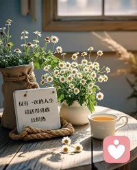 一個人至少擁有一個夢想，

       有一個理由去堅強，

心若沒有棲息的地方，

到哪里都是流浪。配圖