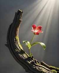 🌿🌿
懂得爱，成为爱的那一天，

你将不再寻找爱、追求爱、渴望爱。

幸福不是找到你爱的和爱你的，

而是成为爱本身！配图