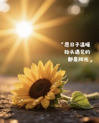 早安！??
清晨的陽光正溫柔地灑下，如同希望的使者，輕輕叩響心門。在新一天的起點，讓我們喚醒內心深處的力量??
 
生活有時會像迷霧籠罩，但每一次挫折都是心靈成長的契機。就像樹木在風雨中扎根更深，我們也能在困境里磨礪得更加堅韌。試著放下昨天的疲憊與煩惱，那或許是命運在考驗我們，而此刻，是重新出發的時刻。
 
當你望向鏡子，告訴自己“我值得被愛，我擁有改變的力量”。這種積極的自我暗示，如同點亮心燈，驅散內心的陰霾。新的一天，是一張潔白的畫布，由你用勇氣和樂觀去描繪。
 
讓我們以平和的心態，迎接今天的種種。無論是溫暖的相遇，還是未知的挑戰，都是生活給予的獨特饋贈。在這個過程中，用心感受每一份情緒，它們都是內心的低語，引導我們走向更真實的自己。
 
??愿你在今天，擁抱陽光，擁抱成長，內心安寧且充滿力量。??