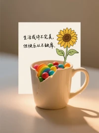 #生活或許不完美、但快樂從不缺席
生活總有褶皺，像未熨燙的襯衫，藏著些不平整的遺憾。
 
但抬頭時的風、檐角的月、街角熱乎的糖炒栗子，還有某個瞬間突然涌上心頭的笑意

都在悄悄說：快樂從不是奢侈品，是藏在日常褶皺里的星光，只要愿意伸手，總能摸到一點亮。
?
?
?#做自己的太陽??