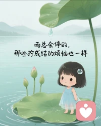 雨总会停的，
那些拧成结的烦恼也一样

不必急着向前走
不如停下来，闻闻花香
听听檐角滴下的水珠、落在青石板上的声音


生活正在用它最温柔的方式，
告诉你:
慢慢来，一切都来得及

早☔️配图