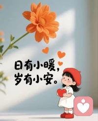 ☀️ 早安，我在。
“日有小暖，岁有小安”——这大概是生活最踏实的模样。

不用逼自己成为太阳，也不用硬撑着无所不能。
累了就歇一歇，烦了就找个出口说一说，
你不必独自扛下所有情绪。

我会一直在这里，陪着你慢慢走，
在每一个平凡的日子里，找到属于你的安心与暖意❤️