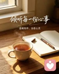 我允许，一切如其所是。
 
允许清晨的阳光没有准时落在窗台，允许计划被突如其来的小事打乱，允许自己在情绪里多停留一会儿，不必逼自己立刻“好起来”。
 
允许关系里的遗憾，允许努力后的落空，允许生命中那些无法掌控的部分，像河流绕过礁石一样，自然地流过我的生命。
 
我不再用“应该”对抗真实，不再用“完美”绑架自己。

我允许，所有的发生，都是来教我如何温柔地接住自己。配图