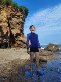 心里有愛，眼里有光，面朝大海春暖花開！配圖