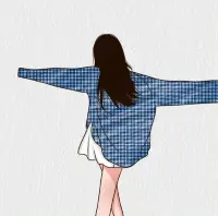“ 成熟是给外人看的，而幼稚是给爱人看的。 ”配图