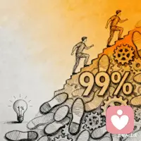 獲勝者只是再次站起來的失敗者。配圖