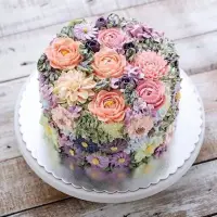 花花蛋糕 生活是甜蜜的配圖