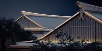 中式建筑配圖