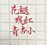 愿所有的女咨询师就像我写出来的字一样美丽配图