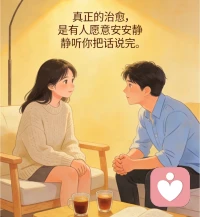 允许一切发生，允许自己慢慢来。
真正的治愈，是有人愿意安安静静听你把话说完。配图