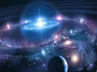所谓长大成人，也许就是将童年时所拥有的如此精彩的宇宙忘却的过程。事实上，在我们大人的内心，也各有一个宇宙。只不过大人的心灵往往会被眼前的现实所吸引，例如薪水有多少、怎样提升自己的地位等等，而忘却了自身内心的宇宙。甚至在发觉其存在时，感到出乎意料的恐怖和不安。配图