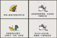 和原生家庭的“切割”，
其实是把自己重新养一遍❗️

有些人是自己把自己养大的
在他的成长过程中，父母处于“无知”的状态

没有给到物质帮助，也没有给予精神引导
所以迈入社会之前，他都是一个混沌的状态

他学到的规则就是“听话”
学到的做事方法是“别人都这么做

他从来没有审视过自身的特别之处
这样的小孩，要么服了，成为跟父母一样的人

要是不甘心，出了社会，就得重新把自己养一遍
你得把从前的自己打碎

从里面找到真正属于自己的碎片
重新给自己捏一个形状

重新学习人际规则，社会法则
自己给自己建立一套规矩

一点点打磨自己，一点点填补自己
这个过程，短则几年，长则十几年

绝望的时刻有两个
一个觉醒的时刻

忽然发现一切都不是自己想要的
从前的日子都白过了

一个是重组的时刻
把自己敲碎之后，发现几乎没什么东西剩下

面对前路，无所依仗，惴惴不安
但是一旦扛过去，一切就都好起来了