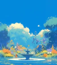 心情美美噠，仿佛連天空都變得更加蔚藍，愉快的心情也感染了身邊的人們。配圖