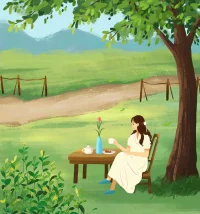 你的溫柔，如春風般輕柔，讓我沉醉在你獨特的懷抱中。配圖
