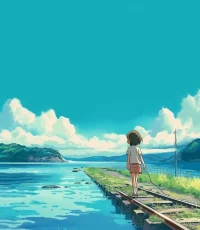 放空的心，是最好的禮物；獨走的路，是最美的風景。配圖