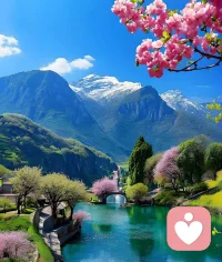 治愈心靈，溫暖如初，簡單生活，力量無限。配圖