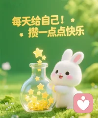 每天给自己多攒多一点快乐，少点烦恼，想要的幸福离你越来越近配图