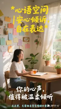 安心倾诉，自在表达