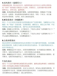 心理學(xué)效應(yīng)配圖