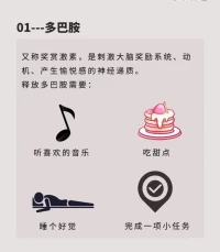 讓你的大腦遠離emo的四種快樂激素，用科學的方法提升幸福感。配圖