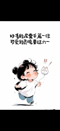 童心未泯，六一快樂呀！配圖