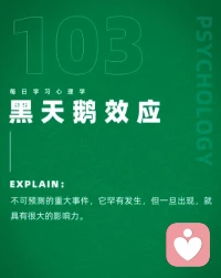 黑天鵝效應
不確定性是世界的本質，要學會在變化中前行。配圖