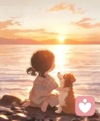 別怕，有我在，陪著你。歡迎來聊，早安?配圖