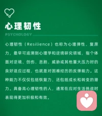 心理韌性
?千磨萬擊還堅勁，任爾東西南北風。配圖