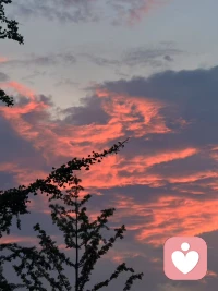 晚霞里是不是也藏著你的故事。??配圖