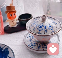 下雪啦！泡一杯热茶赏雪吧。你那里下雪了嘛？❤️配图