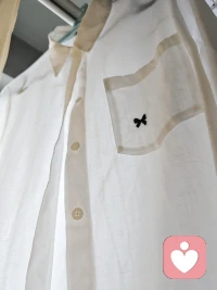 ❤️棉麻白衬衫重度爱好者，整理衣柜一口气翻出来五件，全部重洗一遍，好解压。❤️配图