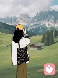 人生会有遗憾，但不必回头，
因为往回走叫重蹈覆辙，
往前走，才叫自我治愈。 ​ ​​​❤️配图