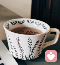 把咖啡和奶茶换成一杯养生茶。❤️配图