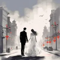 在一段有營養的婚姻中：最堅韌的紐帶不是愛情，而是兼容和諧的精神世界。因為愛情遲早會在日復一日的熟悉中變得平淡，但深植于內心的認同感才是最珍貴的，并且無法被替代。配圖