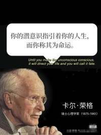 我們誤以為身處于四周都是窗戶的屋子，能夠直接觀察到外部世界的真實(shí)面貌。
然而，實(shí)際上我們住在一個(gè)四周布滿鏡子的房間，每一次凝視，每一次反思，都不過是自我內(nèi)心的倒影。

                                                                    ——卡爾.榮格配圖